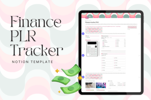 Download PLR Finance Tracker Notion Template - Premium Resources