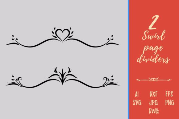 Download Decorative Vintage Flourish Page Divider - Vintage Collection