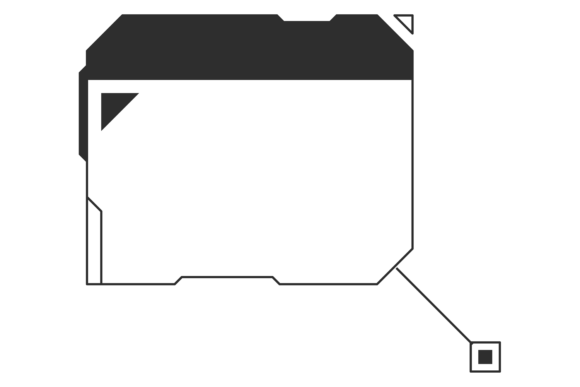 Download Tech Title Box. Black Line Text Frame - Title Collection